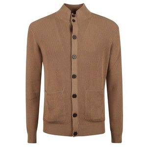 Ballantyne Textured Knit Sweater With Button-Up Front - NWT